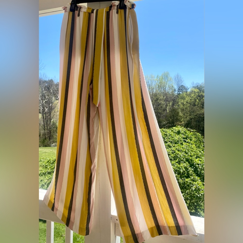 Wide leg dress pants